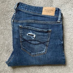Abercrombie women’s jeans - the A&F super skinny cut